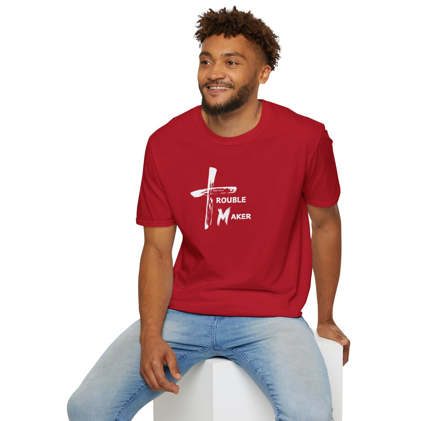 Trouble Maker T-Shirt  ATK (WHT)
