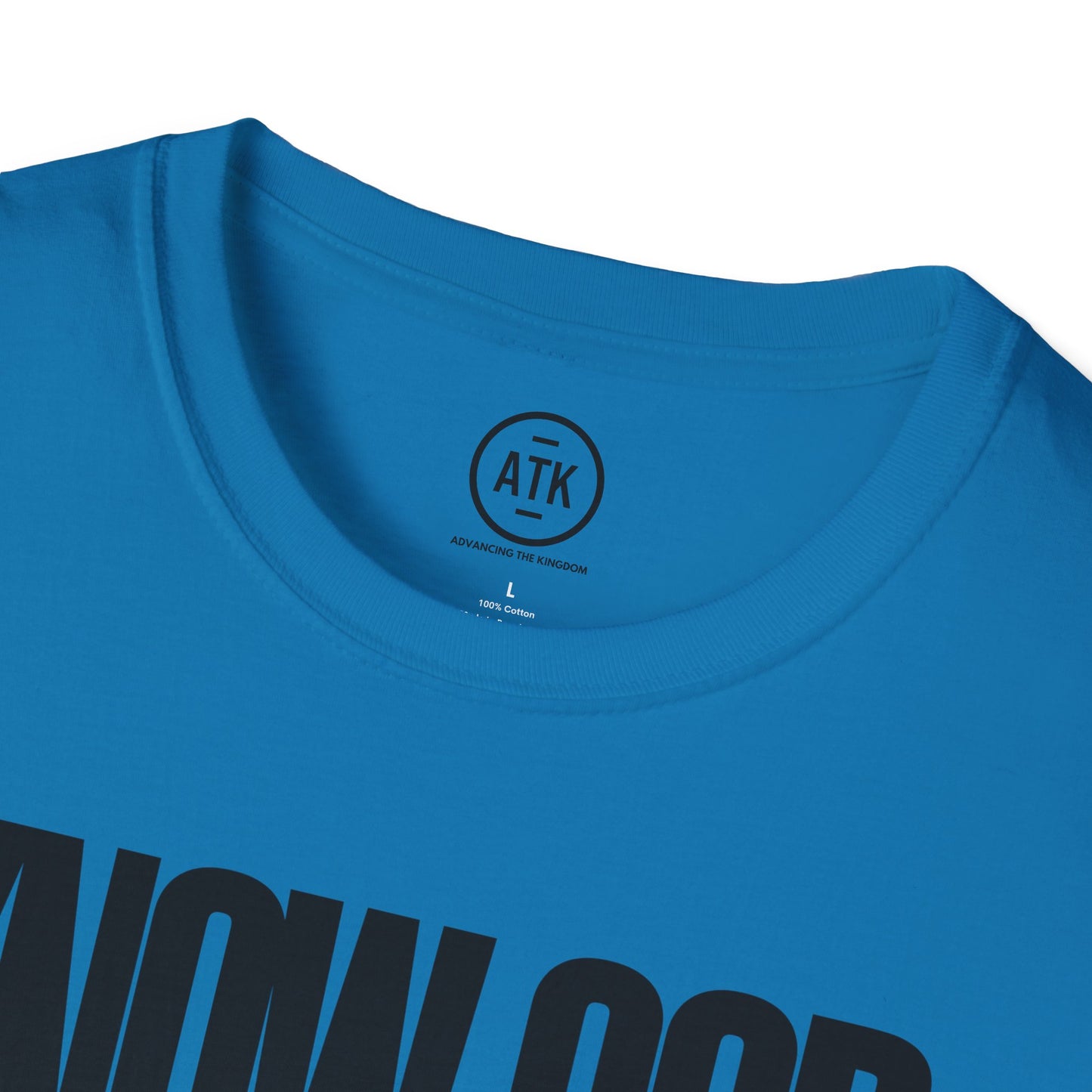 Know God Unisex Softstyle T-Shirt BLK