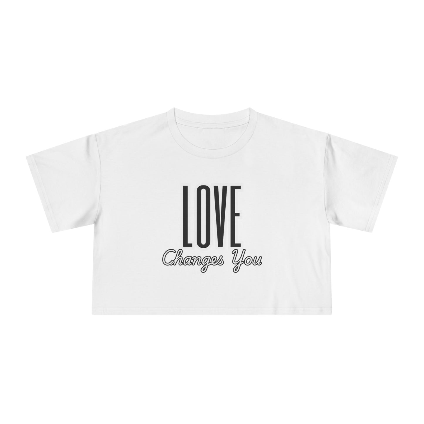 Love Changes You Crop Tee