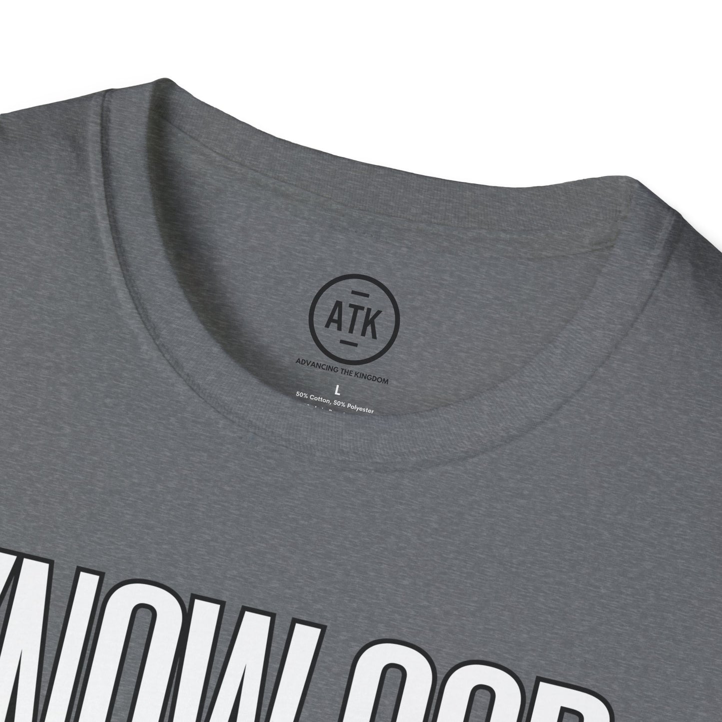 KNOW GOD UNISEX SOFTSTYLE TSHIRT
