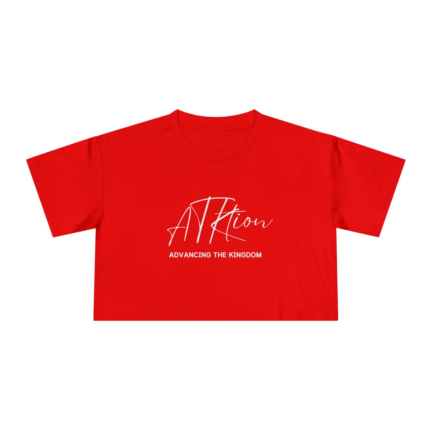 Handwritten ATK Women's Crop Tee