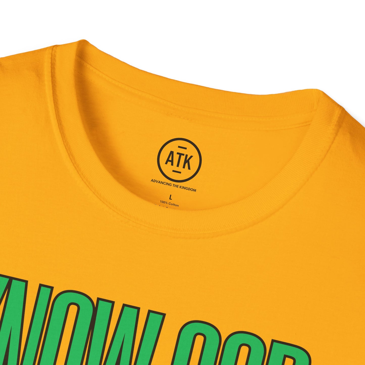 KNOW GOD UNISEX SOFTSTYLE TSHIRT