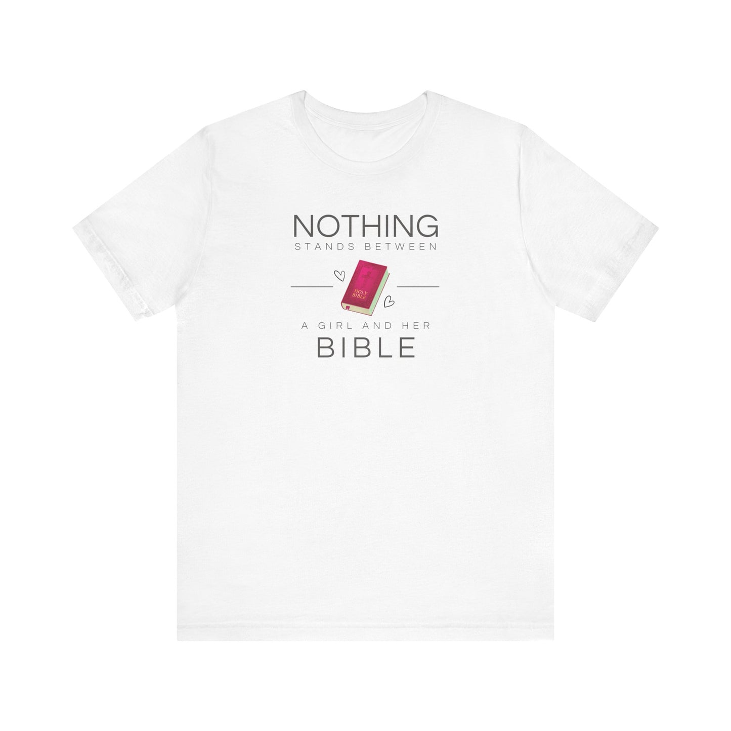 Me And My Bible Jersey Short Sleeve Tee