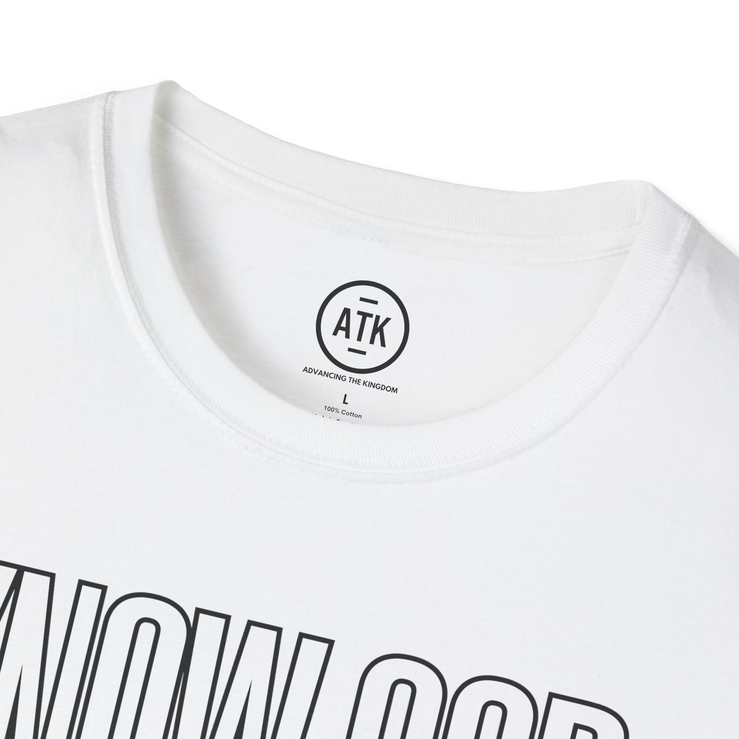 KNOW GOD UNISEX SOFTSTYLE TSHIRT