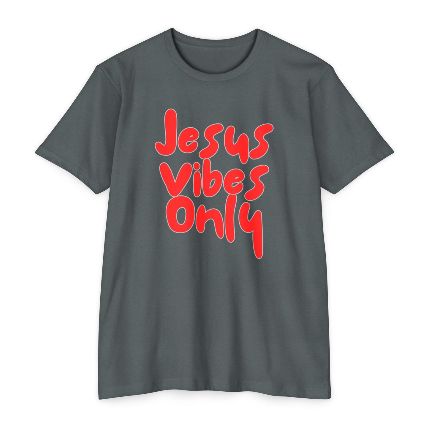 Jesus Vibes Only Unisex T-Shirt RED