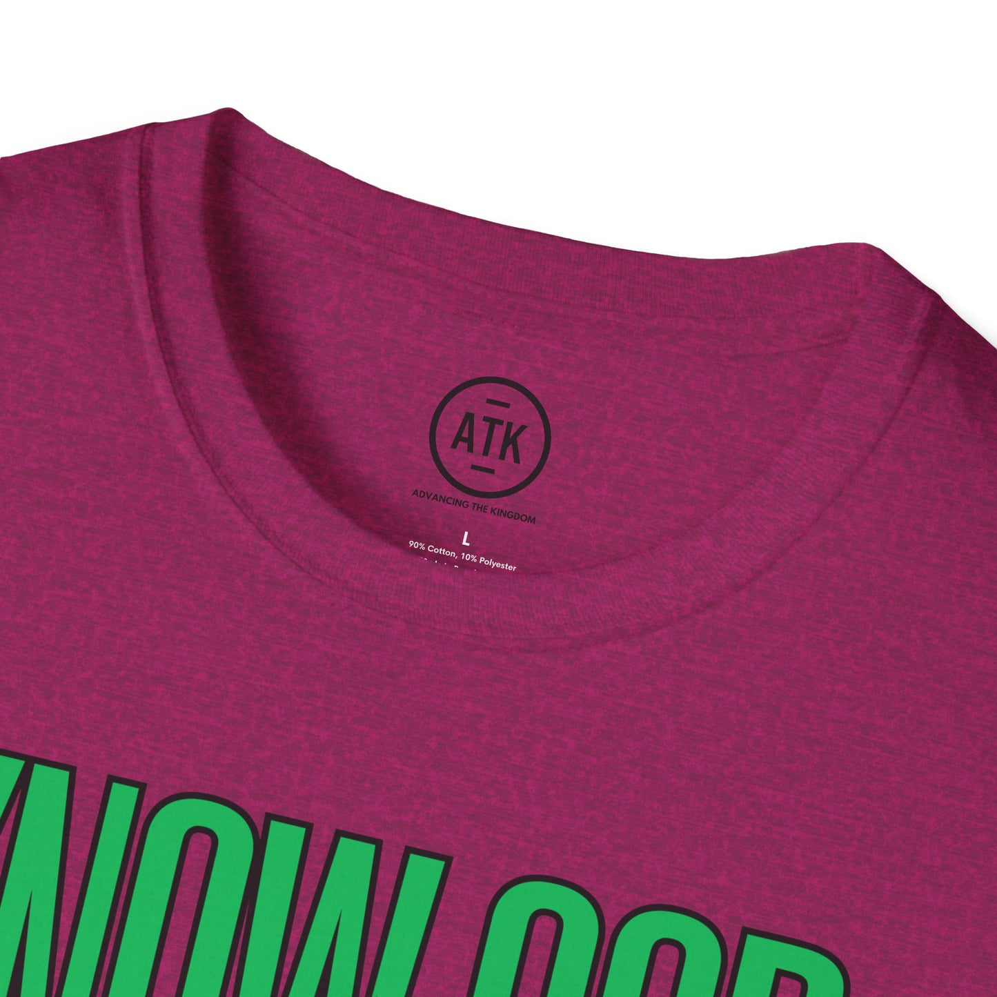 KNOW GOD UNISEX SOFTSTYLE TSHIRT