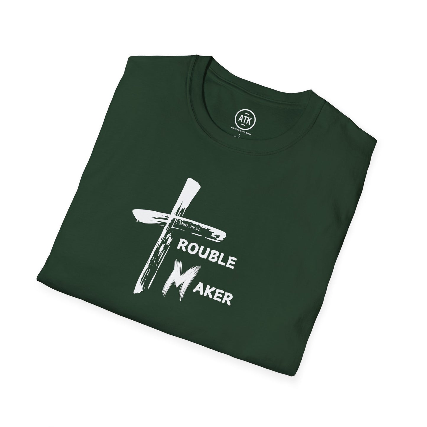 Trouble Maker T-Shirt  ATK (WHT)